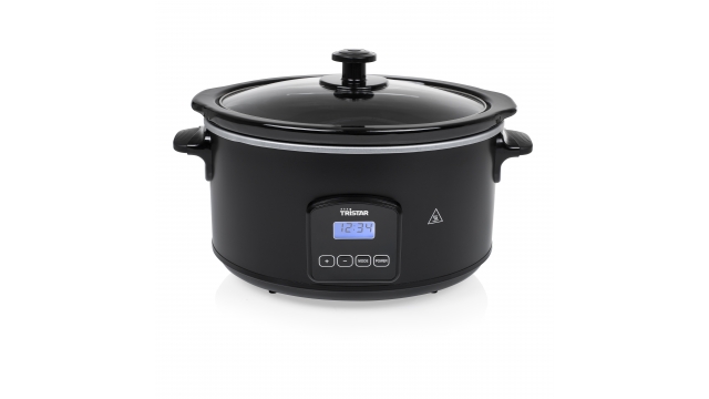 Tristar VS3920 Digitale Slowcooker 4,5L 210W Zwart/RVS