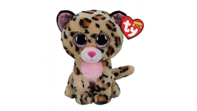 TY Beanie Boos Knuffel Luipaard Livvie 15 cm