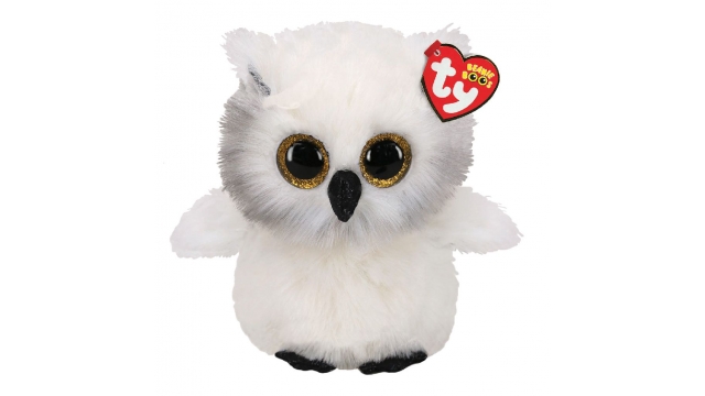 TY Beanie Boos Knuffel Uil Austin 24 cm