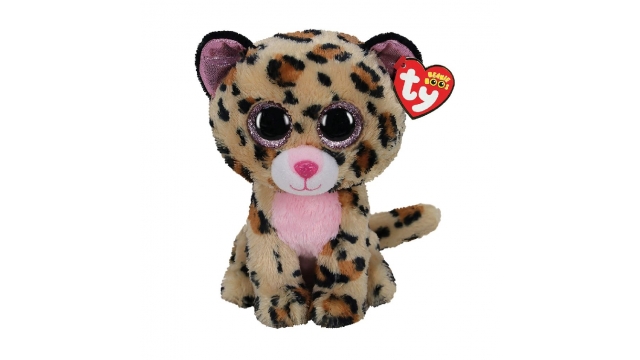 TY Beanie Boos Knuffel Luipaard Livvie 24 cm