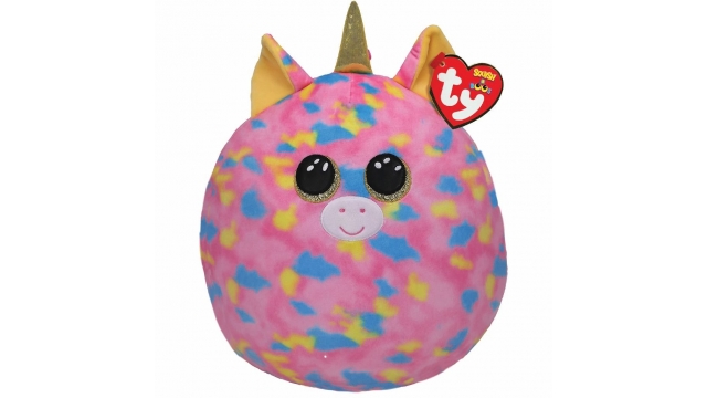 TY Squish A Boos Knuffelkussen Eenhoorn Fantasia 31 cm