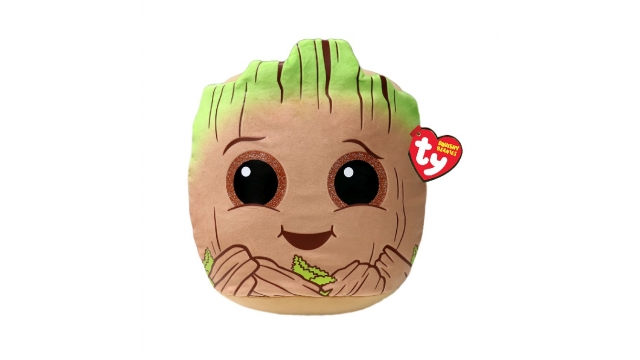 TY Squishy Beanies Knuffel Marvel Groot 20 cm