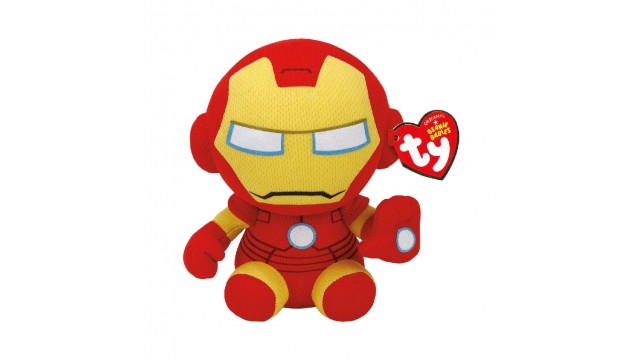 TY Beanie Babies Marvel Knuffel Iron Man 15 cm