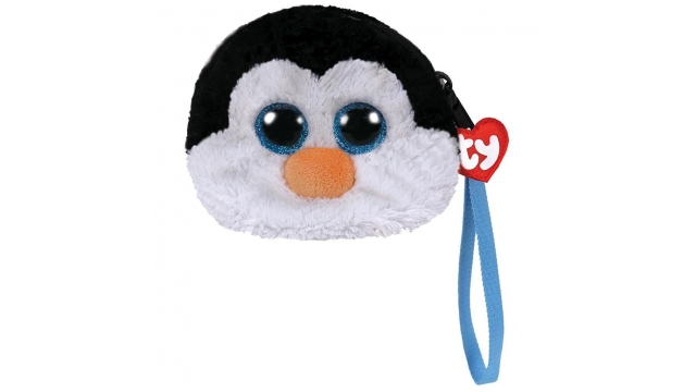 TY Gear Knuffel Portemonnee Waddles met Draagriempje 20 cm