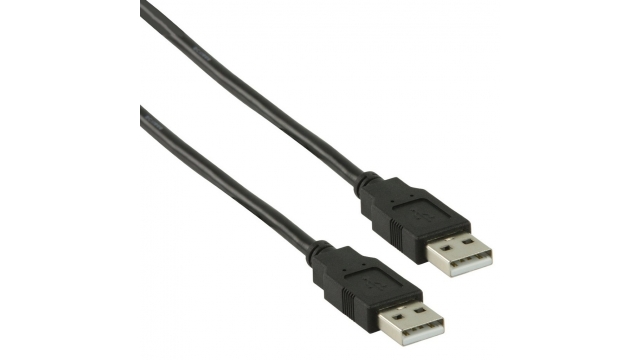 Valueline USB 2.0 Kabel 2 m Zwart