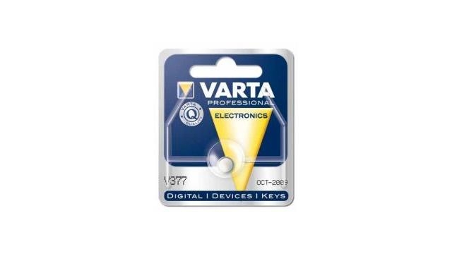 Varta V377 Knoopcel Batterij Zilver