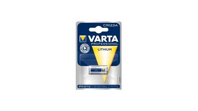 Varta CR123A Lithium Batterij