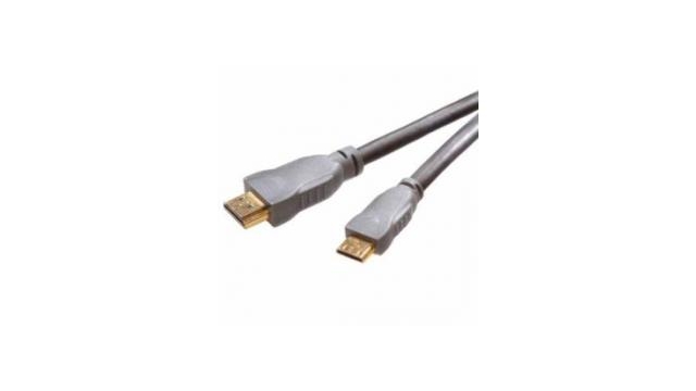 Vivanco HDMI-A - HDMI-C V 1.3 Gold 1.5m Aansluit/Verbindingskabel