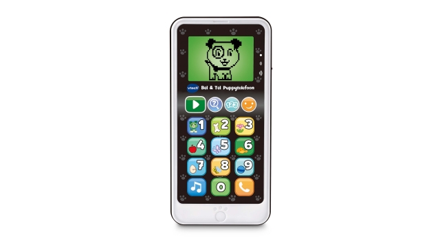 VTech Bel en Tel Puppytelefoon met Geluid Wit