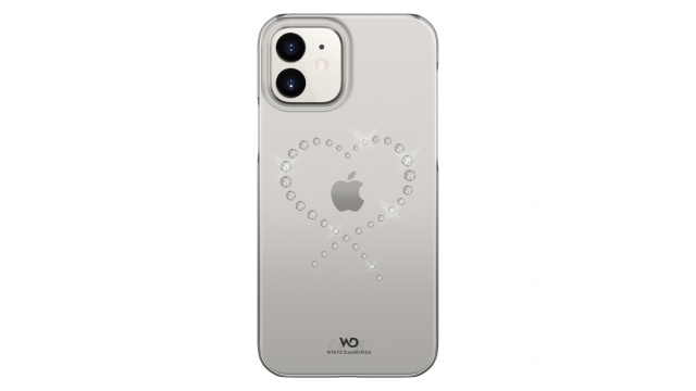 White Diamonds Eternity Cover Voor Apple IPhone 12 Mini Crystal