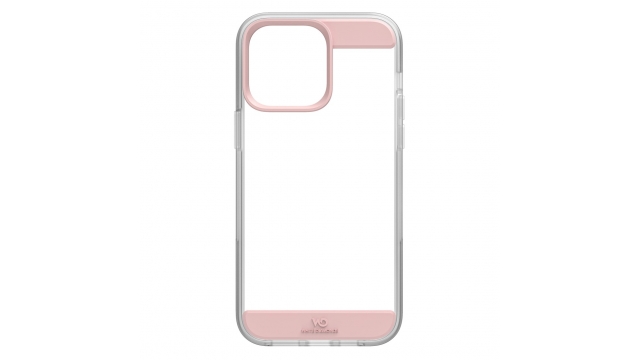 White Diamonds Air Protection Cover Voor Apple IPhone 14 Pro Max Roze Goud