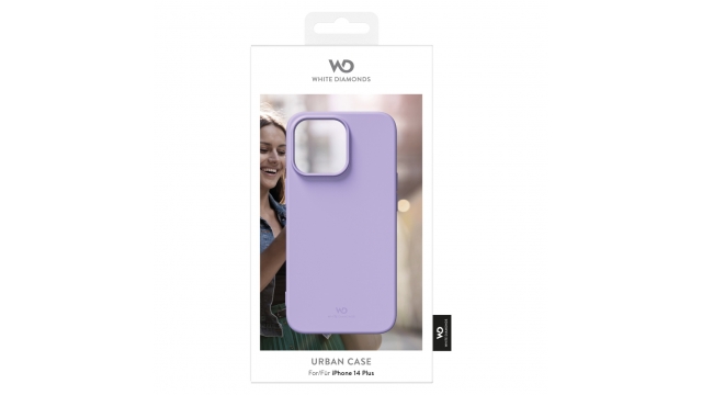 White Diamonds Urban Case Cover Voor Apple IPhone 14 Plus Lilac