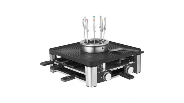 WMF Lumero 3in1 Gourmetset Zwart/RVS