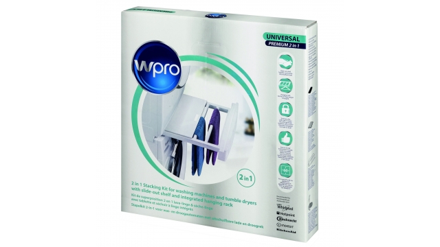 WPRO SKP101 Universele Stapelkit met Droogrek